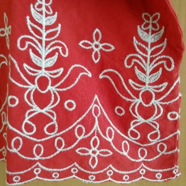 SM2(サマンサモスモス)のSM2　Fサイズ スカラップ刺繍カットソー レディースのトップス(カットソー(半袖/袖なし))の商品写真