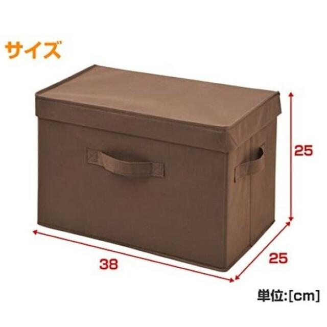 今だけ★ふた付き 収納ボックス 収納ケース box インテリア/住まい/日用品の収納家具(ケース/ボックス)の商品写真