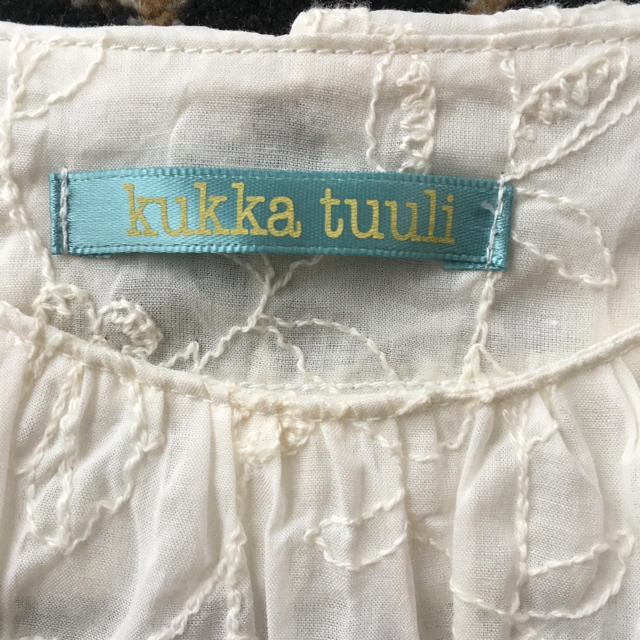 kukkA(クッカ)の最終お値下げ‼️kukka tuuli  繊細な刺繍ブラウス レディースのトップス(シャツ/ブラウス(長袖/七分))の商品写真