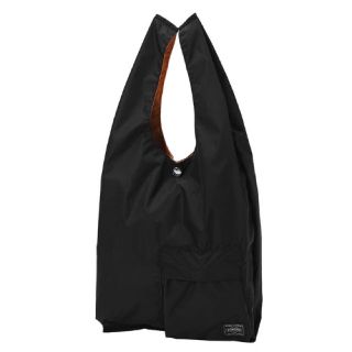 ポーター(PORTER)のPORTER GROCERY BAG(CVS) ブラック(エコバッグ)