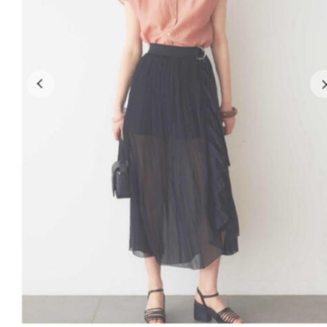 SNIDEL(スナイデル)の新品　スナイデル　プリーツラップスカショーパン レディースのスカート(ロングスカート)の商品写真