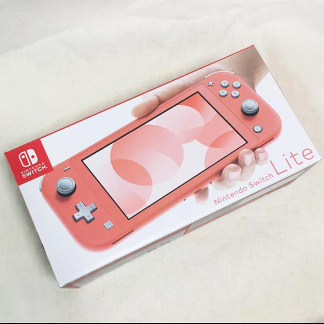 switch  lite コーラルピンク