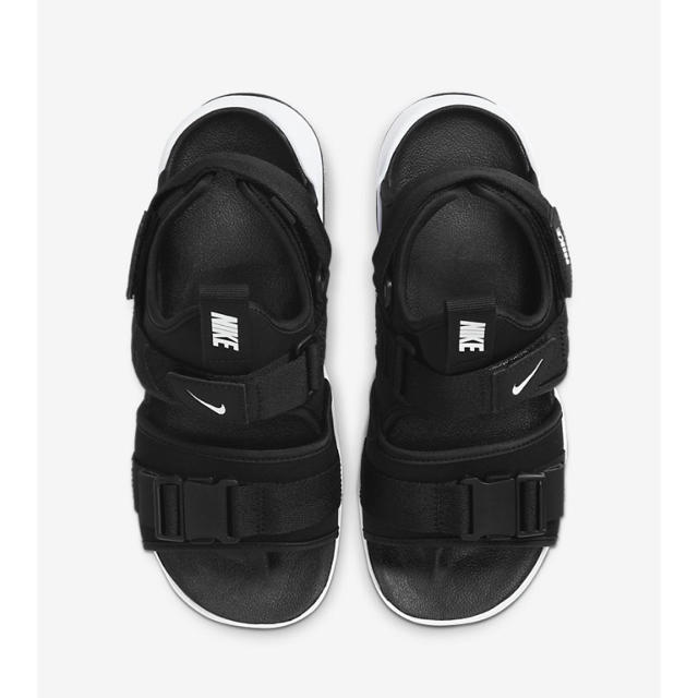 NIKE(ナイキ)のNIKE ナイキ キャニオン サンダル 黒 白 24.0 レディースの靴/シューズ(サンダル)の商品写真