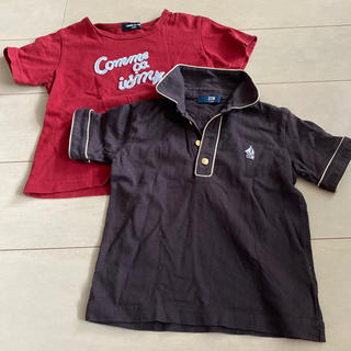 コムサイズム(COMME CA ISM)のコムサ　Tシャツ&ポロシャツ　110  2枚セット(Tシャツ/カットソー)