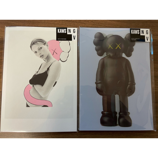 kaws ポストカード2セット