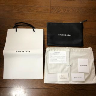 バレンシアガ(Balenciaga)のBALENCIAGA バレンシアガ クラッチバック　レザー(セカンドバッグ/クラッチバッグ)