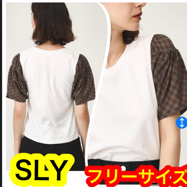 SLY(スライ)のSLY カットソー レディースのトップス(カットソー(半袖/袖なし))の商品写真