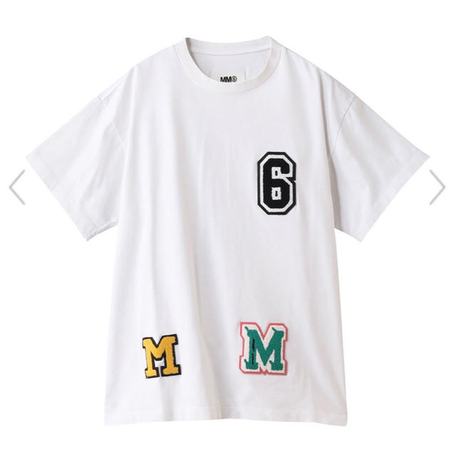 MM6 - 美品☆mm6 ワッペン オーバーサイズTシャツ XSの通販 by mmy0511