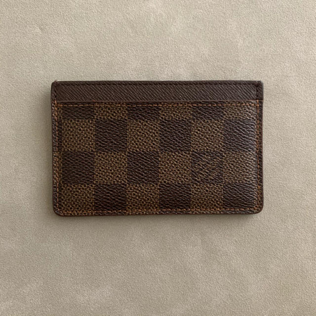 LOUIS VUITTON(ルイヴィトン)のLOUIS VUITTON ルイヴィトン カードケース ダミエ メンズのファッション小物(名刺入れ/定期入れ)の商品写真