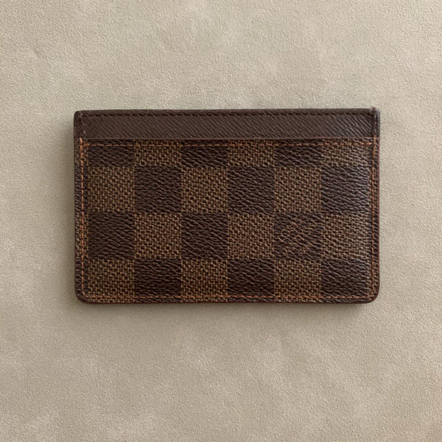 LOUIS VUITTON(ルイヴィトン)のLOUIS VUITTON ルイヴィトン カードケース ダミエ メンズのファッション小物(名刺入れ/定期入れ)の商品写真