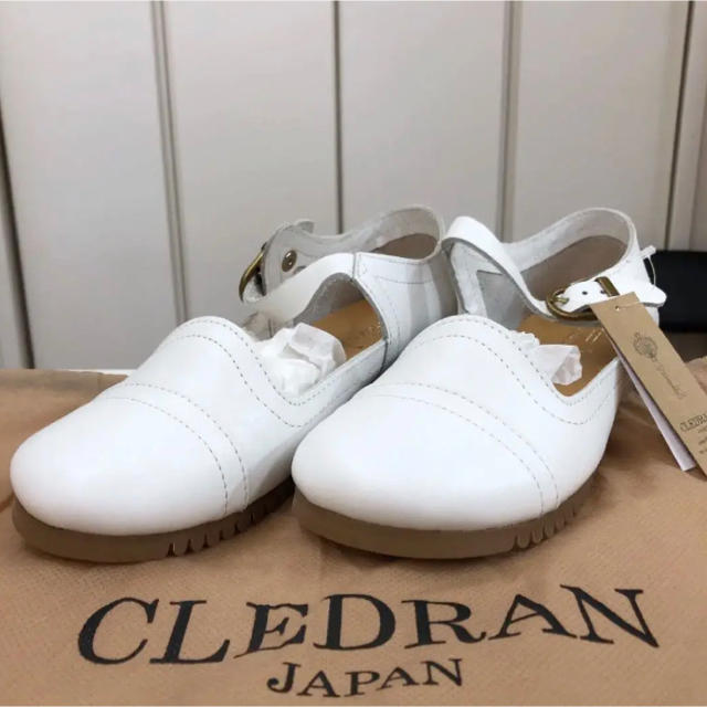 CLEDRAN(クレドラン)の新品！CLEDRAN クレドラン レザーシューズ(M)23.0～23.5cm レディースの靴/シューズ(バレエシューズ)の商品写真