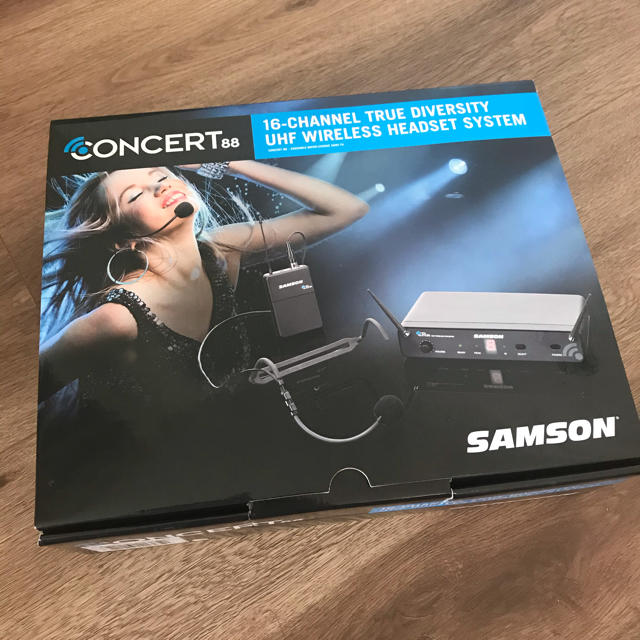最終値下げ【美品】SAMSON CONCERT88 HS5ワイヤレスマイク
