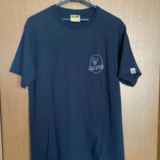 アベイシングエイプ(A BATHING APE)の【未使用】アベイシングエイプ　Tシャツ　黒(Tシャツ/カットソー(半袖/袖なし))