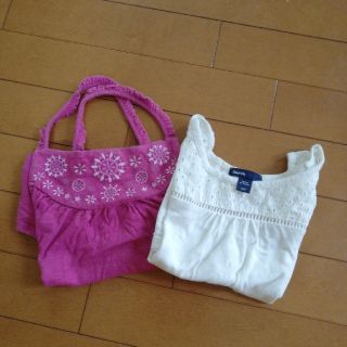 ギャップキッズ(GAP Kids)のNorokichlp様専用　girlsダンクトップ2枚セット(Tシャツ/カットソー)