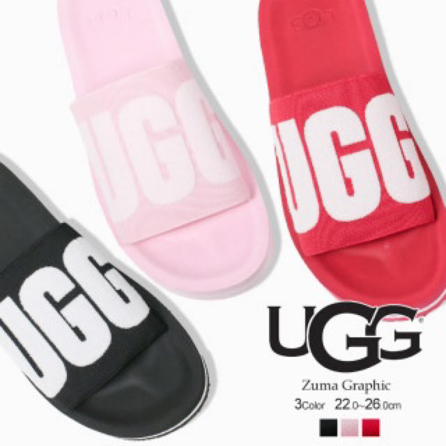 UGG サンダル ピンク ugg zuma graphic 新品 www.saudiopinions.org