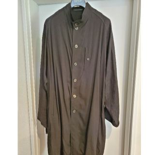 yohjiyamamoto 18ss レーヨンリネンコート