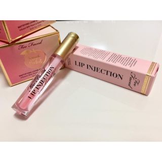 トゥフェイス(Too Faced)のリップインジェクション　グロス　箱付き(リップグロス)