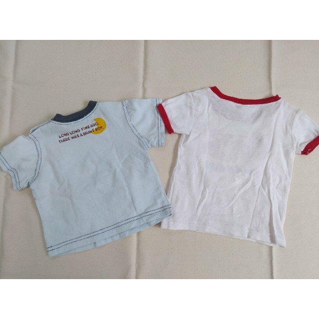 babyGAP(ベビーギャップ)のbaby GAP 刺繍ＴシャツとはりねずみＴシャツ 2枚セット キッズ/ベビー/マタニティのベビー服(~85cm)(Ｔシャツ)の商品写真