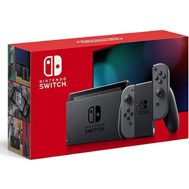 箱本体コントローラー等付属品新型　Nintendo  Switch グレー