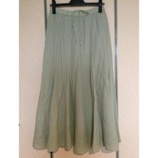 ユナイテッドアローズグリーンレーベルリラクシング(UNITED ARROWS green label relaxing)のyuu様専用　green label relaxing リネンマキシスカート(ロングスカート)