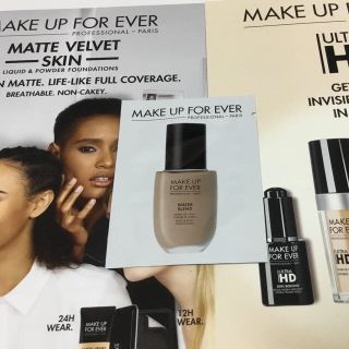 メイクアップフォーエバー(MAKE UP FOR EVER)のメイクアップフォーエバー   ウォーターブレンド　ファンデ　サンプル(ファンデーション)