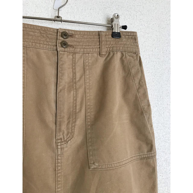 MACPHEE(マカフィー)のマカフィー MACPHEE 台形スカート ポケット付き カーゴスカート レディースのスカート(ひざ丈スカート)の商品写真