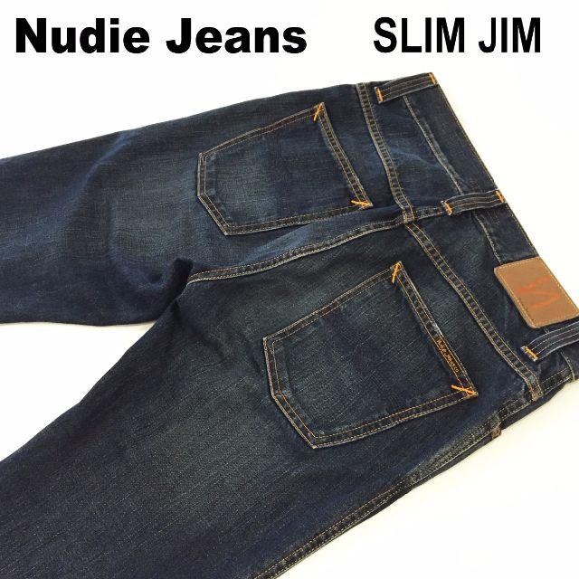 Nudie Jeans(ヌーディジーンズ)のNudie JeansヌーディージーンズSLIM JIM☆W30約80cm メンズのパンツ(デニム/ジーンズ)の商品写真