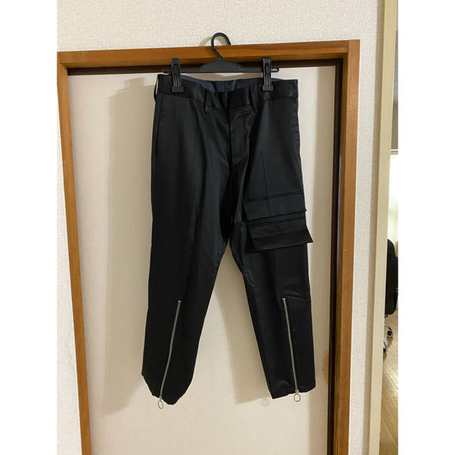 LIBERUM “ZIP CROPPED”パンツ　20ss メンズのパンツ(スラックス)の商品写真