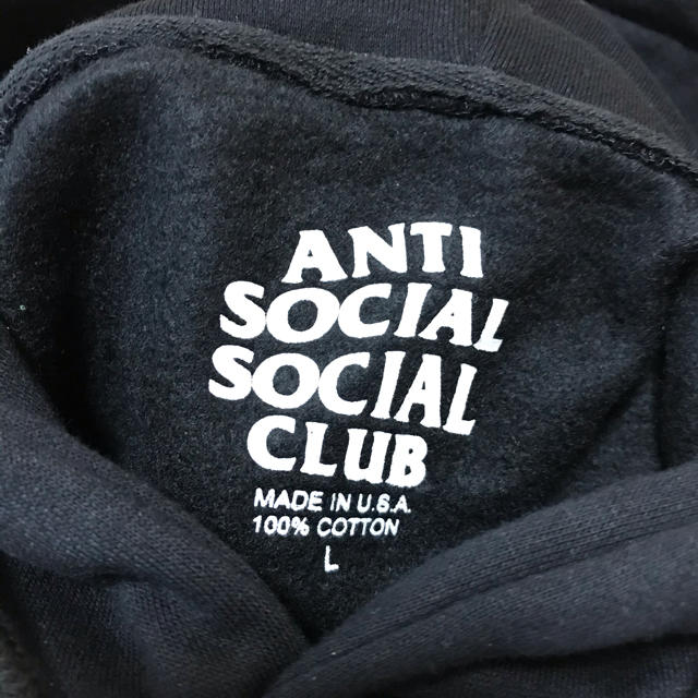 ANTI(アンチ)のANTI SOCIAL SOCIAL CLUB パーカー メンズのトップス(パーカー)の商品写真