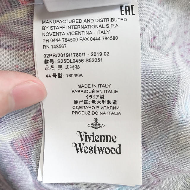 19aw vivienne westwood レーヨンシャツ 3