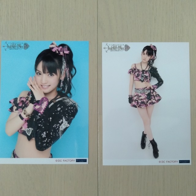 道重さゆみ 生写真 give me more love モーニング娘。 エンタメ/ホビーのタレントグッズ(アイドルグッズ)の商品写真