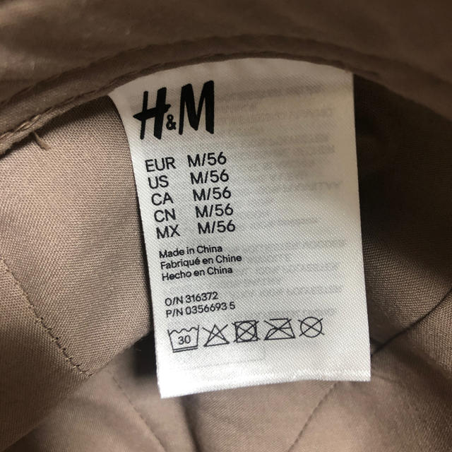 H&M(エイチアンドエム)のH&M スゥエードキャップ★帽子 レディースの帽子(キャップ)の商品写真