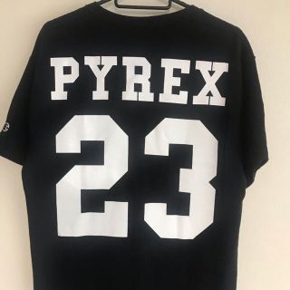 美品 PYREX VISION Tシャツ 黒 オフホワイト バージルアブロー