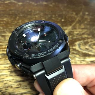 G-SHOCK - G SHOCK GSTーW100G1BJF電波ソーラー ブラックの通販 by N