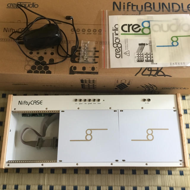 Cre8audio NiftyCASE 3U 84HPのパワードケース