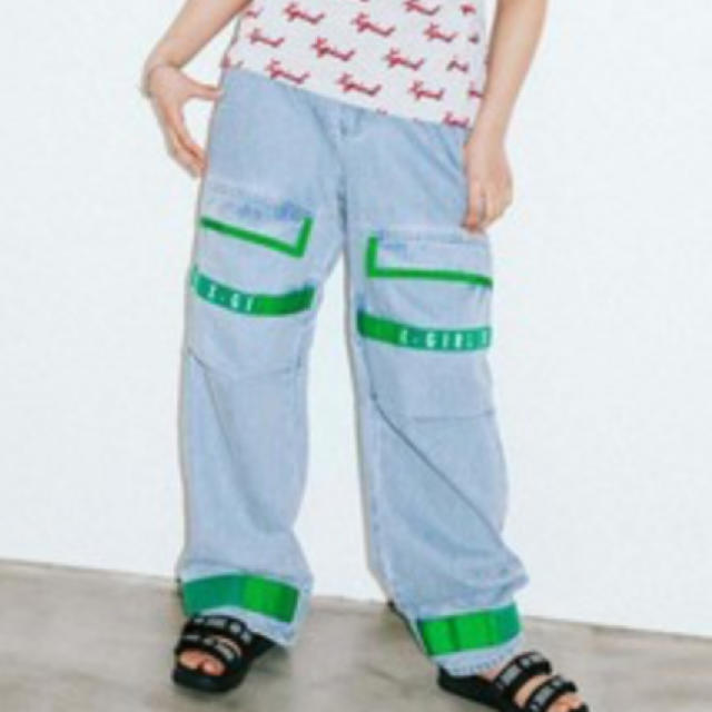 パンツX-girl ADJUSTABLE STARP CARGO PANTS