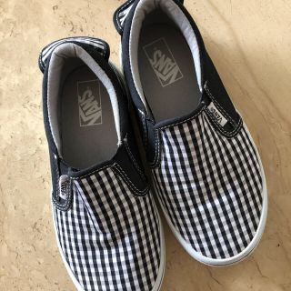 ヴァンズ(VANS)のvans  スリッポン  21  ギンガム　チェック(スリッポン)