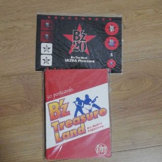 B'z　ステッカー＆ポストカードブック(ミュージシャン)