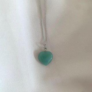 サンタモニカ(Santa Monica)のgreen heart necklace💚(ネックレス)