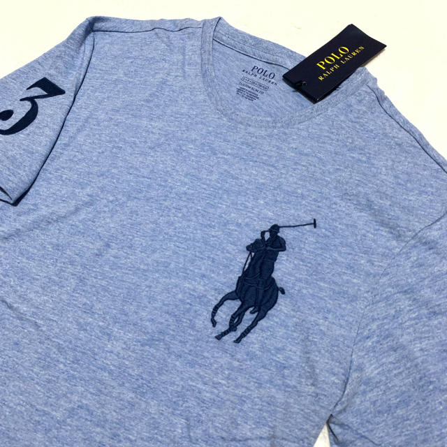 POLO RALPH LAUREN(ポロラルフローレン)のポロ ラルフ ローレン B.ポニーT / L.Blu  XS.S メンズのトップス(Tシャツ/カットソー(半袖/袖なし))の商品写真