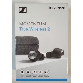 ゼンハイザー(SENNHEISER)のMOMENTUM True Wireless2 黒 新品(ヘッドフォン/イヤフォン)