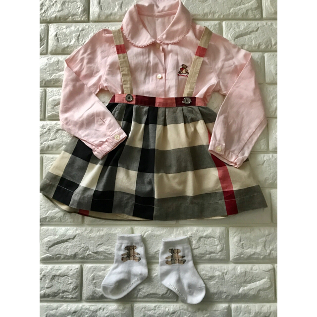 Burberry バーバリー吊りスカート 靴下セットの通販 By Hinashop バーバリーならラクマ Burberry バーバリー吊りスカート 靴下セットの通販 By Hinashop バーバリーならラクマ