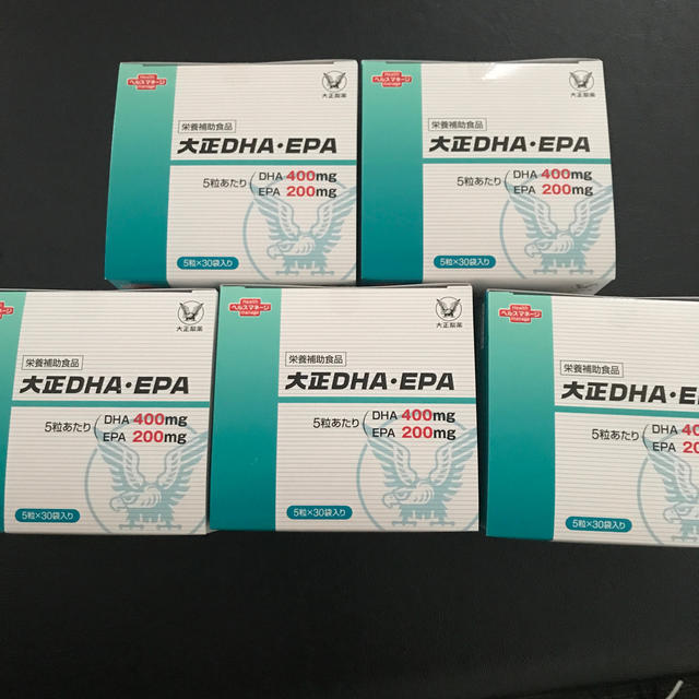 大正製薬DHA.EPA 5粒×30袋×5箱