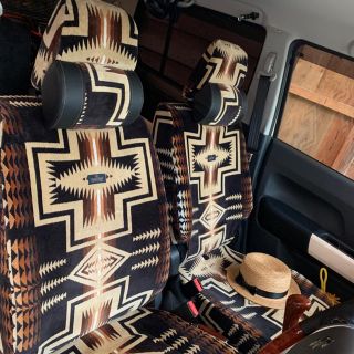 ペンドルトン(PENDLETON)のネックパット　ネッククッション　ペンドルトン　ハンドメイド(車内アクセサリ)