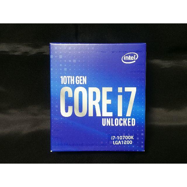 Intel Core i7 10700k BOX 新品未開封品95W