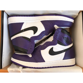 【送料込即発送可】27.0 WMNS AJ1 "COURT PURPLE"