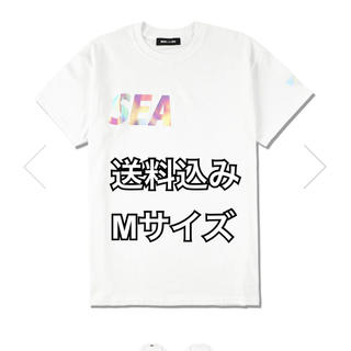 Wind and sea MIDDLE IRIDESCENT Tシャツ　白　M(Tシャツ/カットソー(半袖/袖なし))