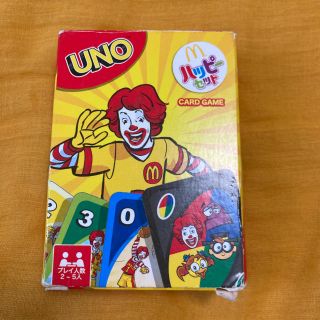 マクドナルド(マクドナルド)のUNO☆マクドナルド　ハッピーセット　おまけ　カードゲーム(トランプ/UNO)