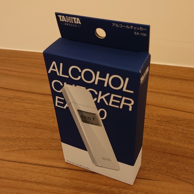 TANITA(タニタ)の【新品・未使用】タニタ アルコールチェッカー 簡易 飲酒検知器 二日酔い対策 インテリア/住まい/日用品のキッチン/食器(アルコールグッズ)の商品写真