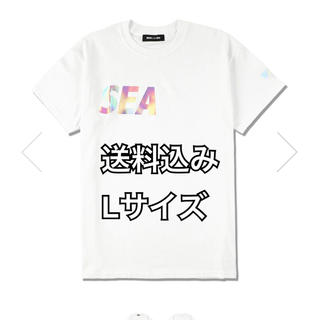 Wind and sea MIDDLE IRIDESCENT Tシャツ　白　L(Tシャツ/カットソー(半袖/袖なし))